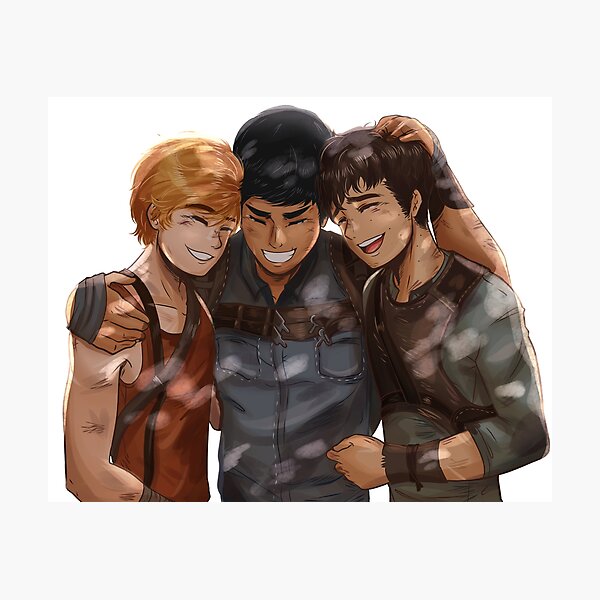 Item preview, Newt, Minho and Thomas designed and sold by allarica.