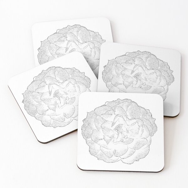Item preview, Pink Rose, So Pretty, Its Even Pretty in Black&White designed and sold by Kissara.