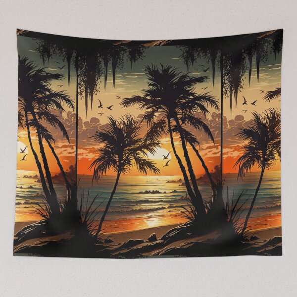 Item preview, Hacia el Horizonte Dorado: Un Escenario Retrofuturista en el Atardecer designed and sold by ramonperp.