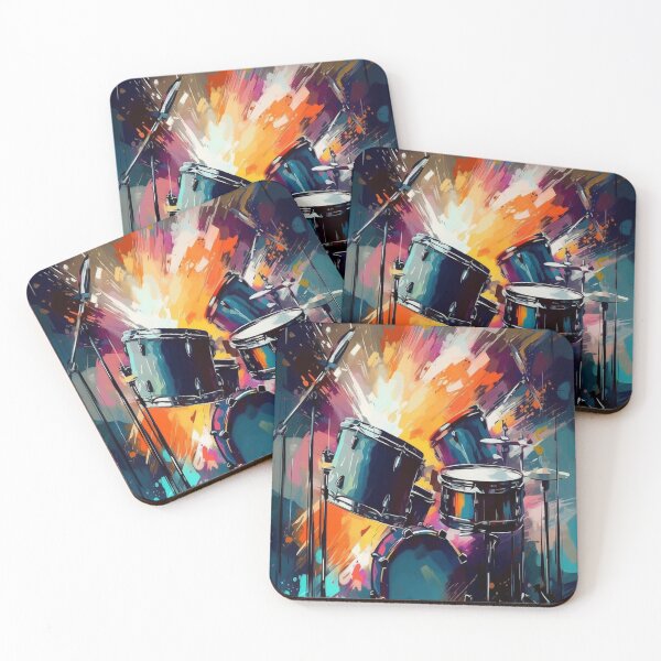 Item preview, Abstract drum digital print designed and sold by AWSai-4.