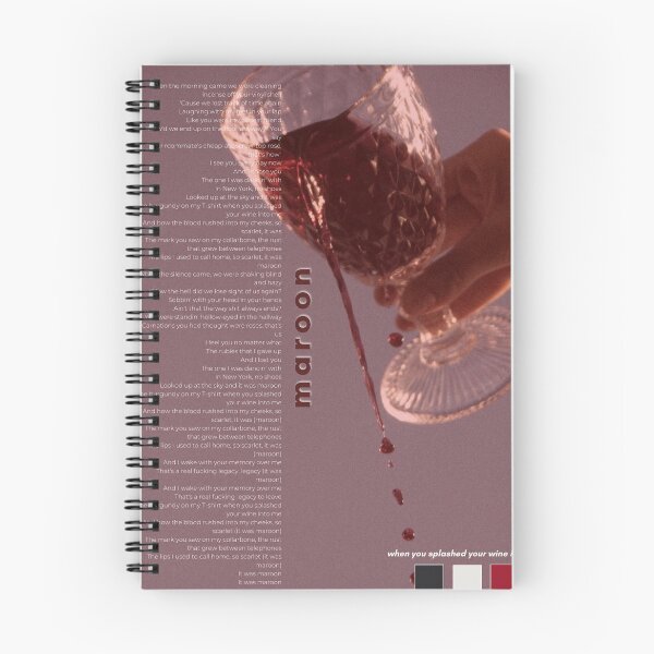 Item preview, Maroon Poster Midnights designed and sold by jnnavas.