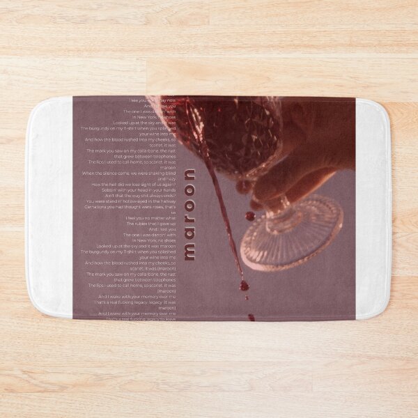 Item preview, Maroon Poster Midnights designed and sold by jnnavas.