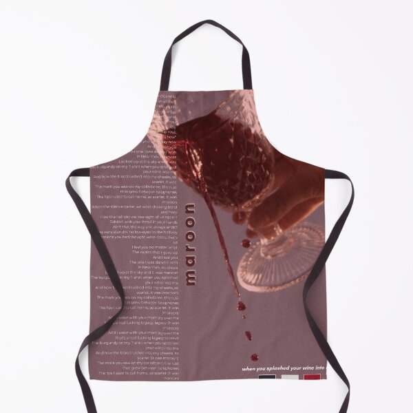Item preview, Maroon Poster Midnights designed and sold by jnnavas.