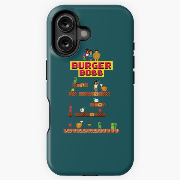 Item preview, Burger Boss pixel art designed and sold by AngelynAllai.