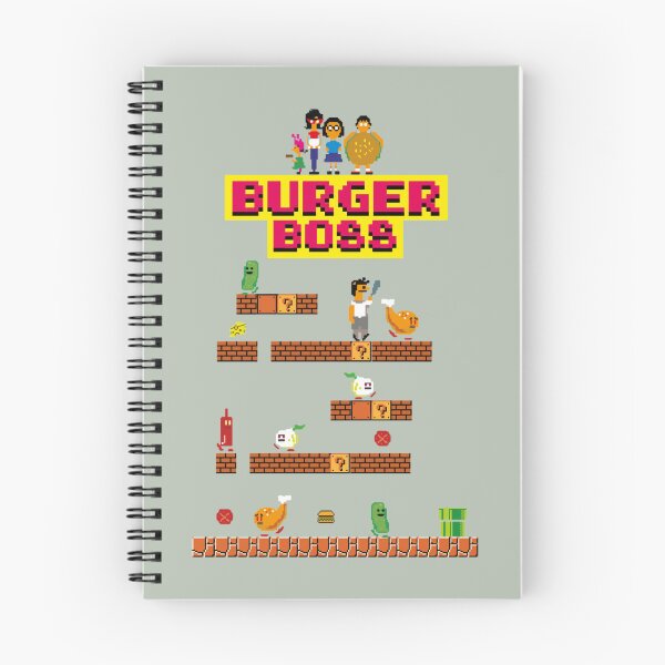 Artikelvorschau, Burger Boss Pixelkunst entworfen und verkauft von AngelynAllai.