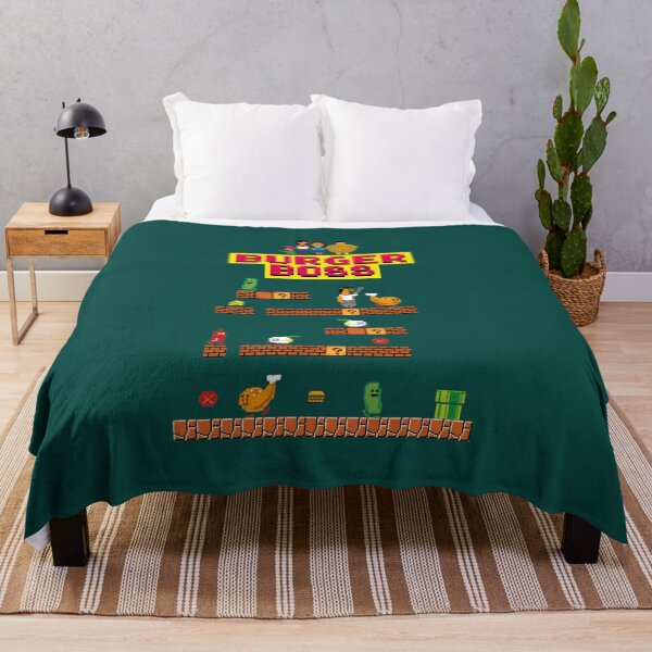 Item preview, Burger Boss pixel art designed and sold by AngelynAllai.