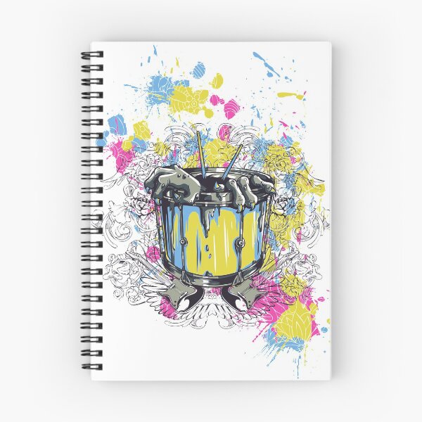 Item preview, COLORFUL SCARY DRUM CLAWS - Creepy Halloween Horror and Ghost Shirt design designed and sold by Super3.