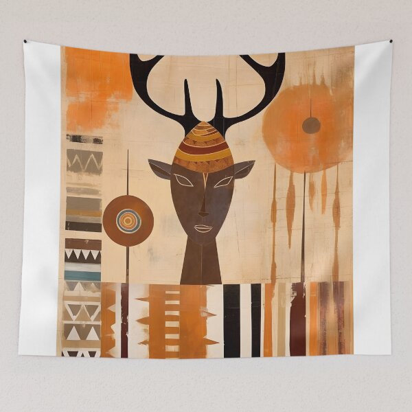 Item preview, Boho Meets Africa: Creating a Vibrant and Eclectic Art Collection designed and sold by Justteesme.