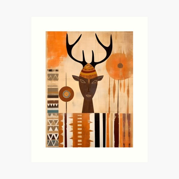 Item preview, Boho Meets Africa: Creating a Vibrant and Eclectic Art Collection designed and sold by Justteesme.