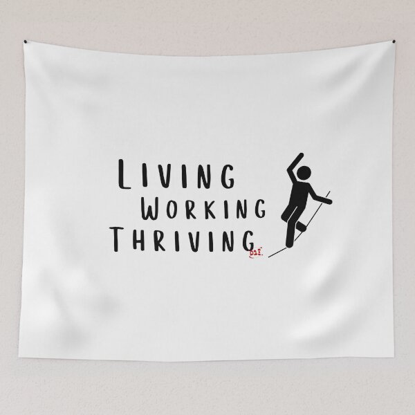 Item preview, Living, Working, Thriving / RoYuMi designed and sold by royumi.