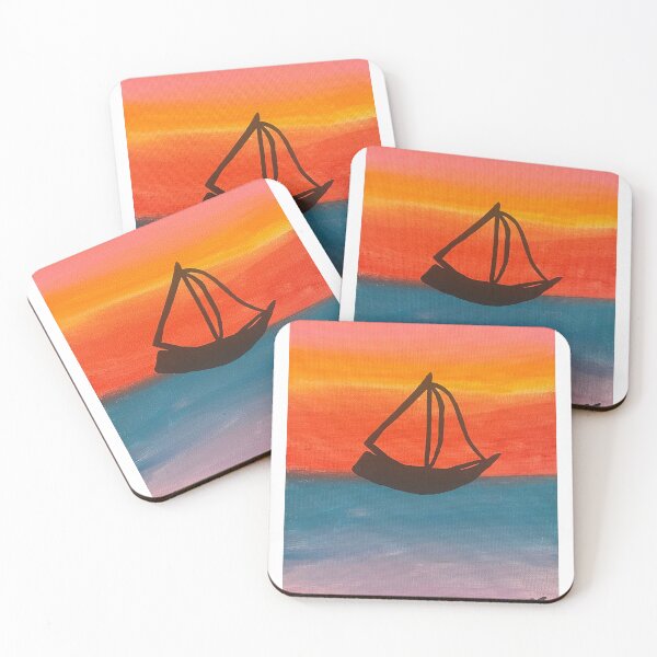 Aperçu de l'œuvre Sunset Sail créée et vendue par brookefishie.