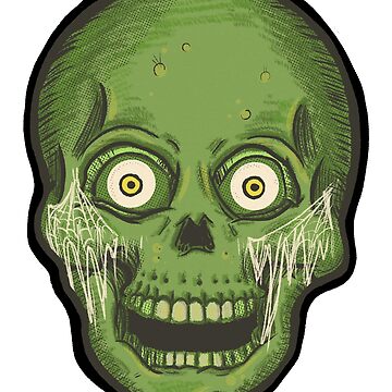 Artwork thumbnail, Soft Nosferatu Presents! Monster Mag Collection - Green Skull! by softnosferatu