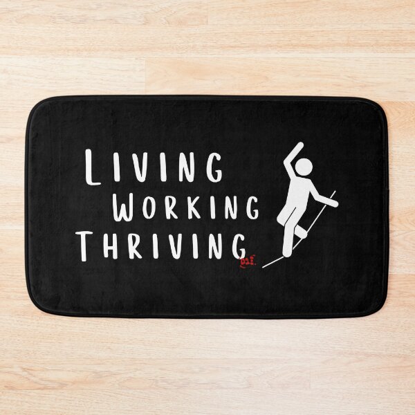 Item preview, Living, Working, Thriving (dark) / RoYuMi designed and sold by royumi.