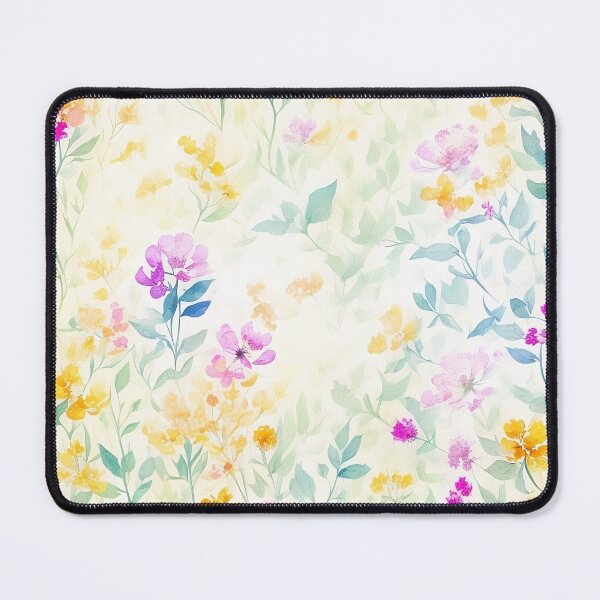 Item preview, Cute Watercolor Flowerbed designed and sold by Jay Li.