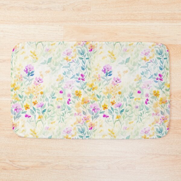 Item preview, Cute Watercolor Flowerbed designed and sold by Jay Li.