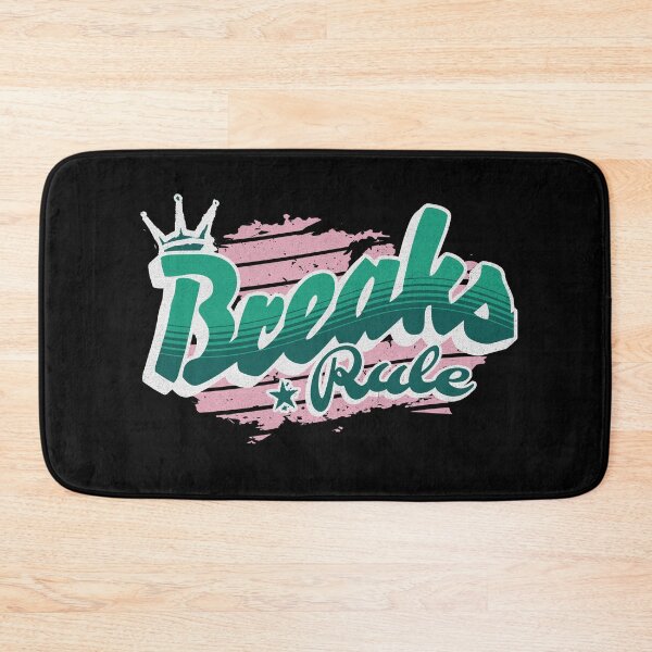 Item preview, BREAKS  - Rule (Light pink/aqua)  designed and sold by Discothreadz.