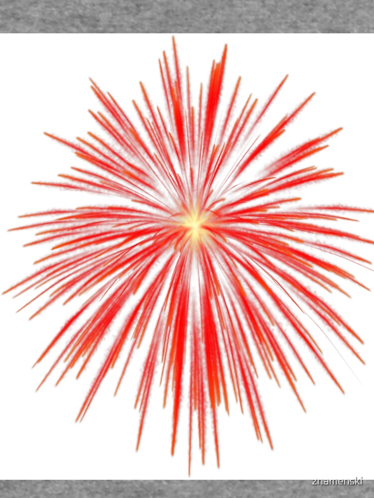 Flash of firework by znamenski