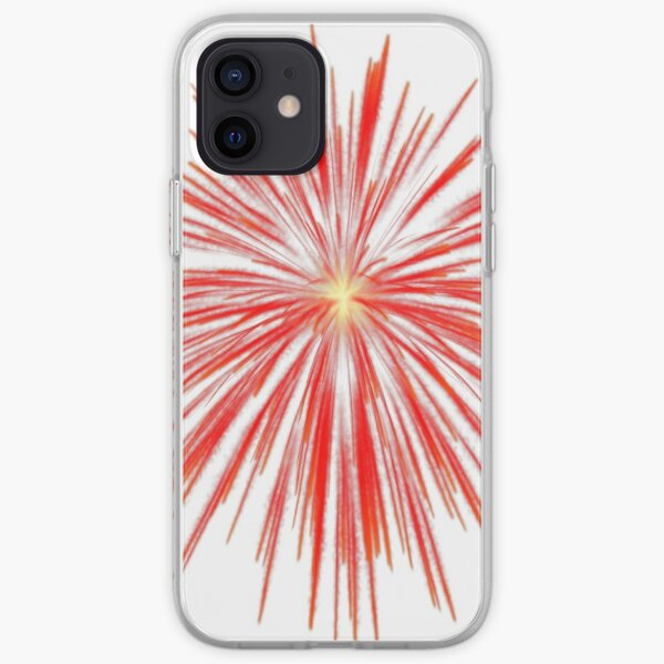 Flash of firework iPhone Soft Case