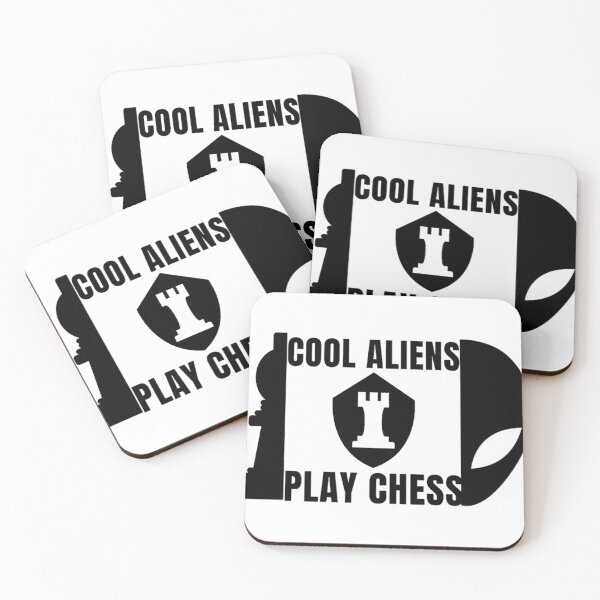 Item preview, cool aliens play chess designed and sold by Agankunje.