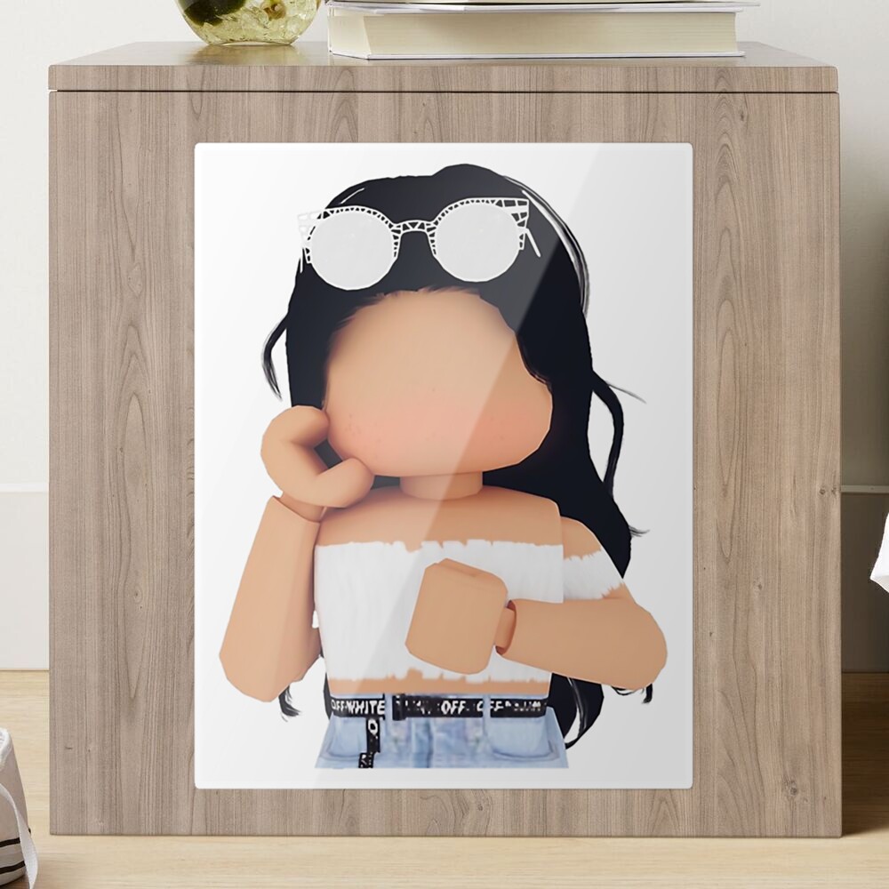 woman face roblox  Sticker for Sale by Agankunje