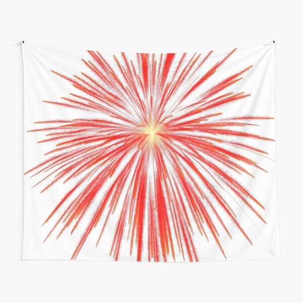 Flash of firework Tapestry