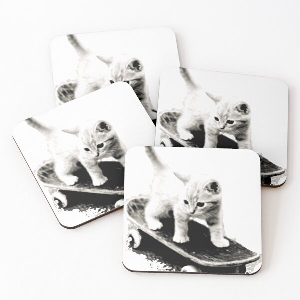 Item preview, Skater Cat designed and sold by MarinatedPearl.