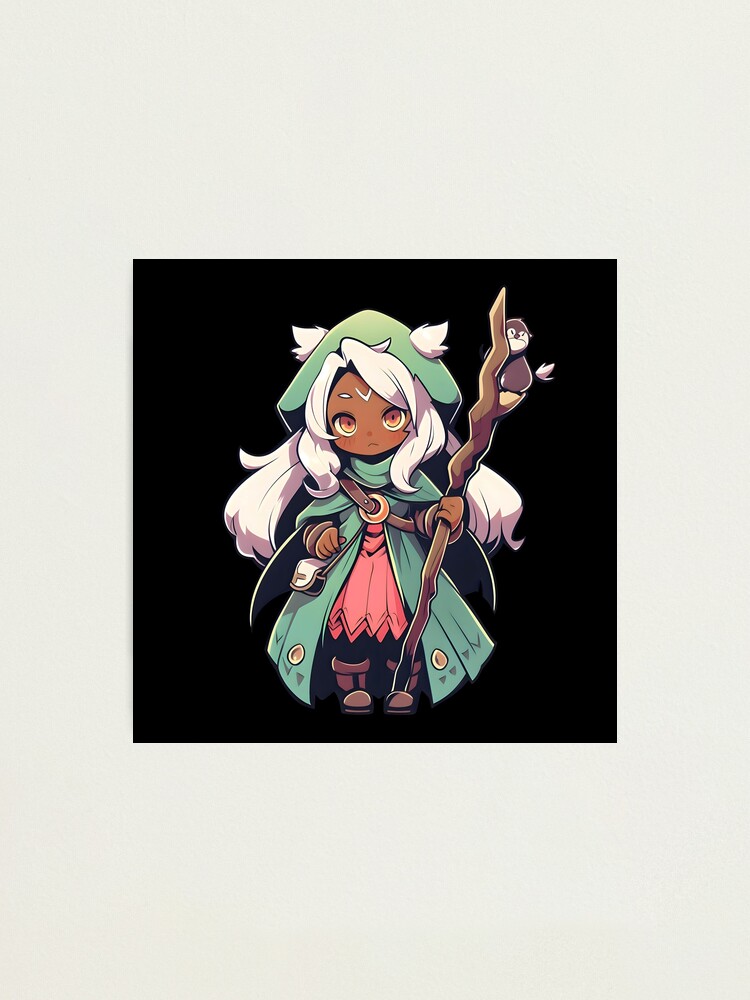 Cute Elf Druid White Hair Photographic Print For Sale By Pandorasboxy