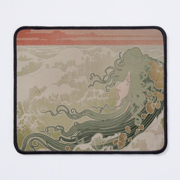 Item preview, Henri Privat-Livemont, The Wave designed and sold by NouveauEra.