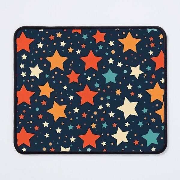 Item preview, Fun stars pattern design designed and sold by SweetWhiskers.