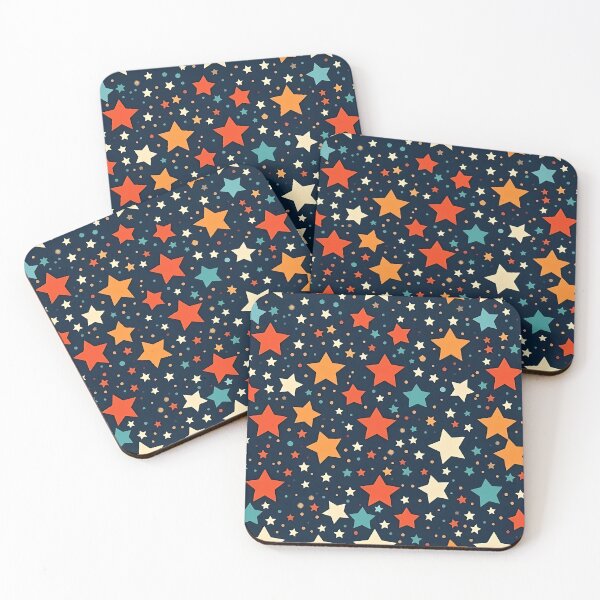 Item preview, Fun stars pattern design designed and sold by SweetWhiskers.