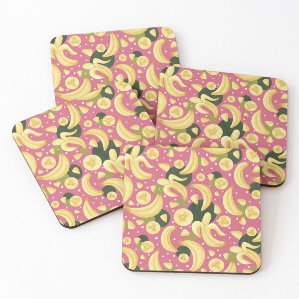 Item preview, Bananas Pink and Green designed and sold by AnchoredMae.