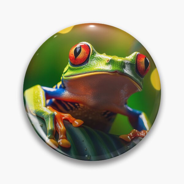 Item preview, Red Eyed Green Tree Frog designed and sold by MasartDesigns.