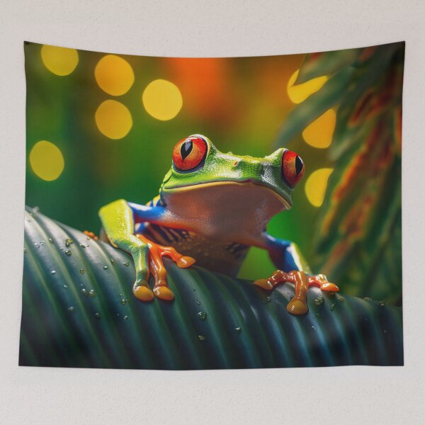 Item preview, Red Eyed Green Tree Frog designed and sold by MasartDesigns.