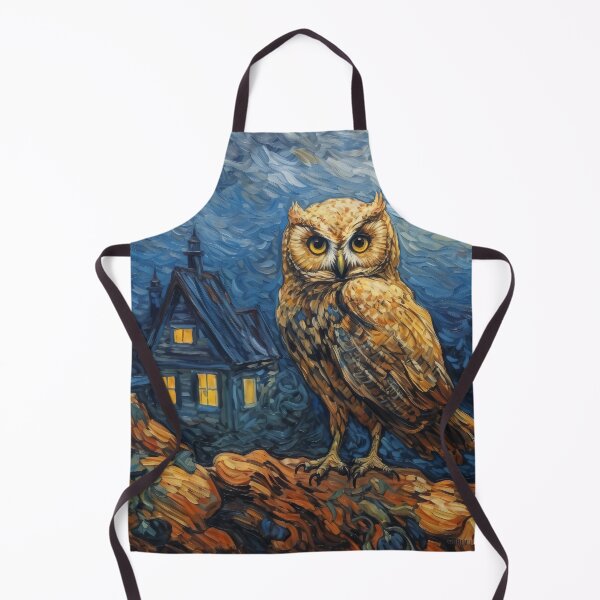 Item preview, Impressionist Owl designed and sold by berubettoart.