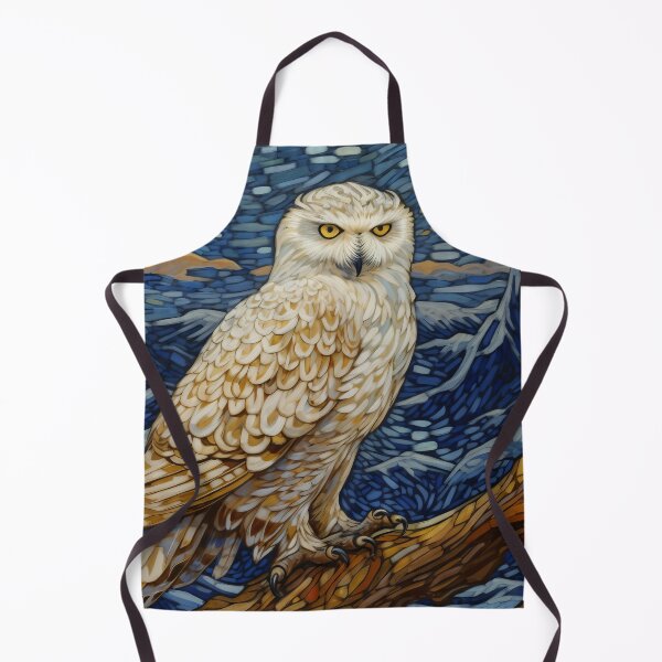 Item preview, Impressionist Snowy Owl designed and sold by berubettoart.