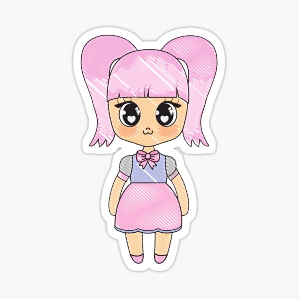 Roblox Pink Preppy Girl Poster for Sale by MaryAnd1