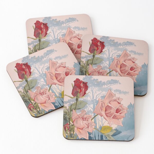 Item preview, Henri Privat-Livemont, Roses variées designed and sold by NouveauEra.