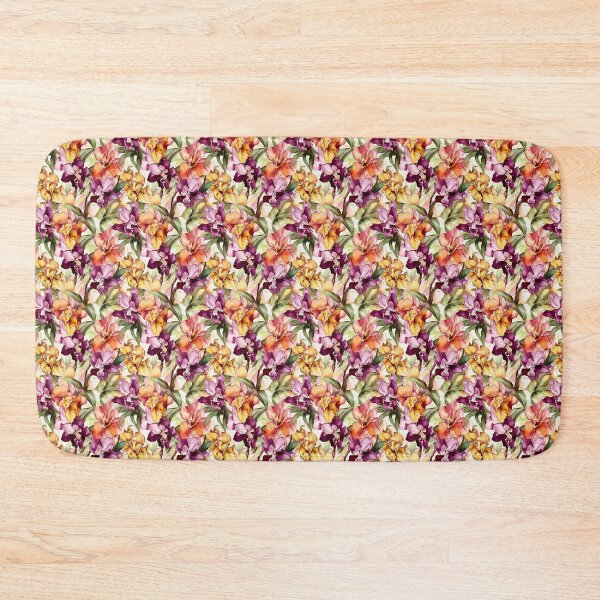Item preview, Colourful Wild Orchid Floral Pattern designed and sold by sandy3105.