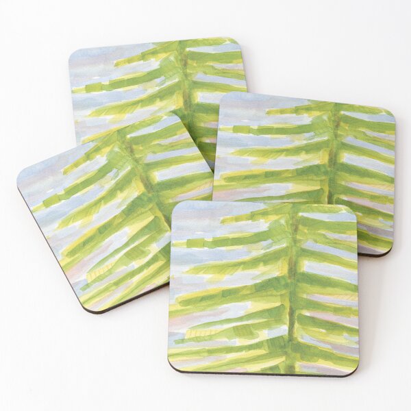 Item preview, Chartreuse Fir Tree Gray Sky designed and sold by Alexandria Levin.