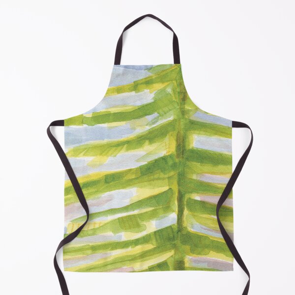 Item preview, Chartreuse Fir Tree Gray Sky designed and sold by Alexandria Levin.