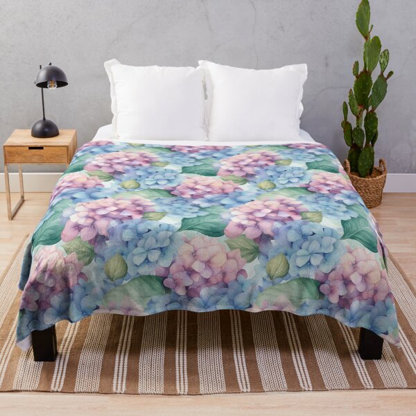 Item preview, Hydrangea (Hortensia) Floral Patterns 10 designed and sold by PixelPastry.