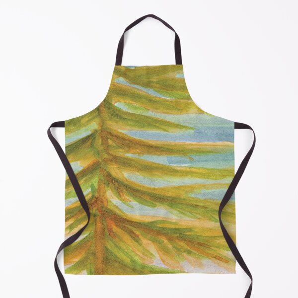 Item preview, Green Gold Fir Tree designed and sold by Alexandria Levin.