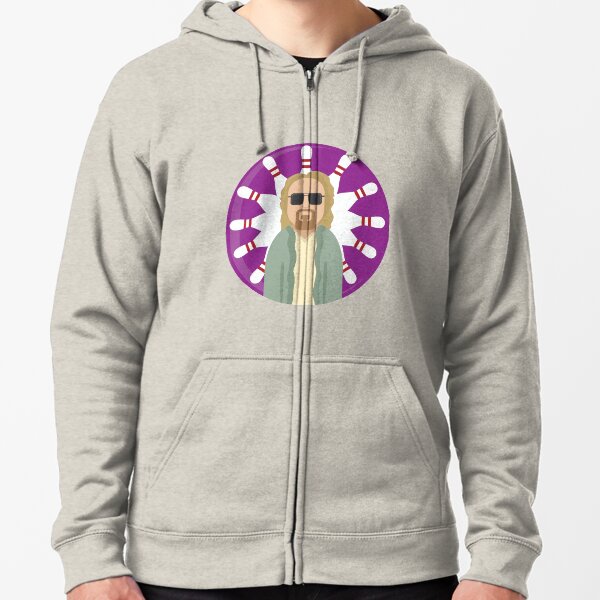 The Big Lebowski - The Dude Zipped Hoodie