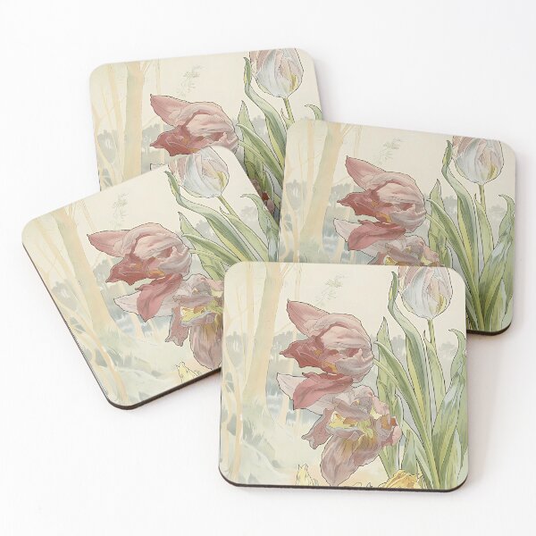 Item preview, Henri Privat-Livemont, Tulipes designed and sold by NouveauEra.