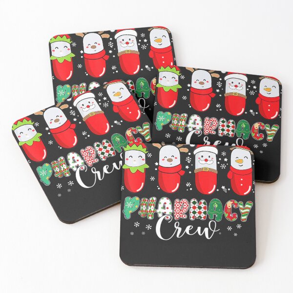 Item preview, Pharmacy Crew Christmas Pills Snowman Reindeer Santa Lights designed and sold by PhakapoHorton.