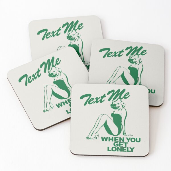 Item preview, text me when you get lonely designed and sold by marissa0529.