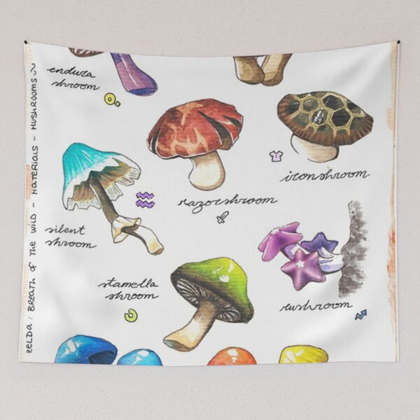 Item preview, BOTW mushrooms  designed and sold by DerryGrown.
