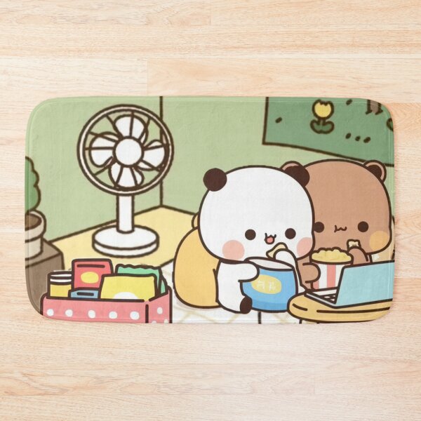 Item preview, Panda And Brownie Bear Chill designed and sold by stephineClara.