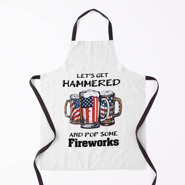 Item preview, Funny 4th Of July Let's Get Hammered Men Women Patriotic designed and sold by R&BApparel.