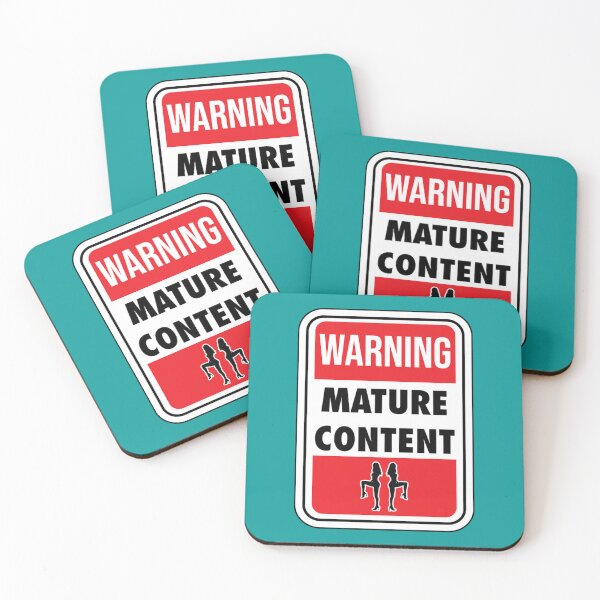 Item preview, Mature Content Sign   designed and sold by JamyiahRaiz.